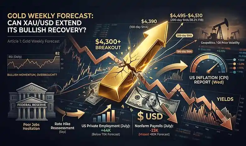 Gold Weekly Forecast: US Inflation and Fed Outlook in Focus
