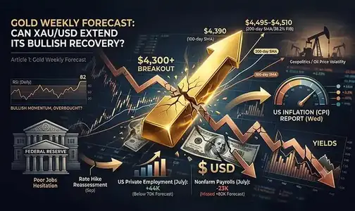 Gold Weekly Forecast: US Inflation and Fed Outlook in Focus