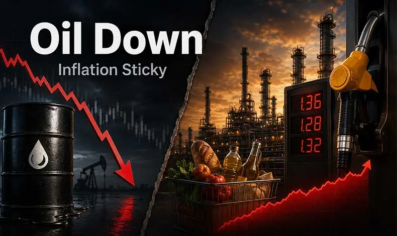 Why Lower Oil Prices Haven’t Reduced Inflation Yet